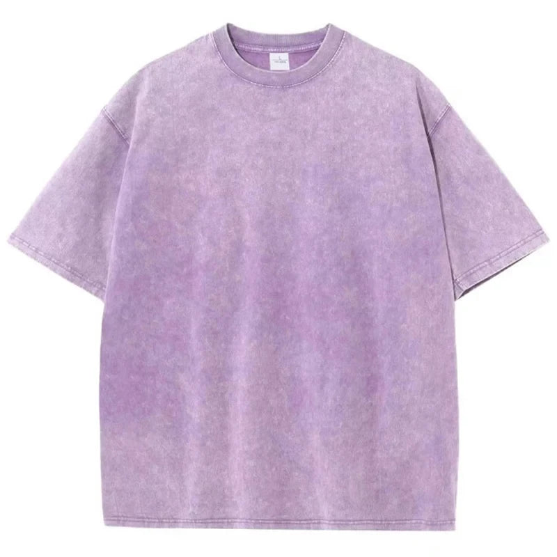 Oversized Washed Retro T-Shirt