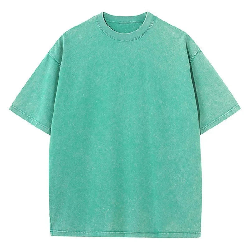 Oversized Washed Retro T-Shirt