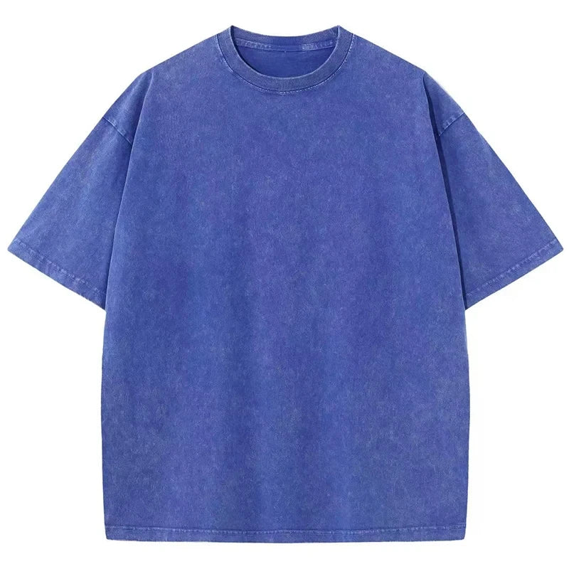 Oversized Washed Retro T-Shirt