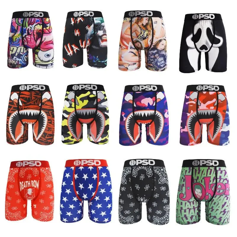Breathable Men Boxer Briefs