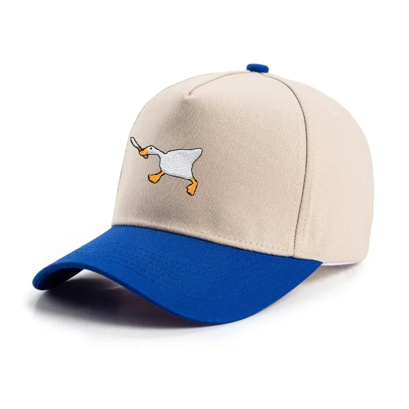 Embroidered Goose Baseball Cap