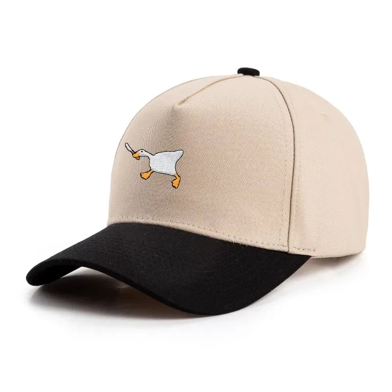 Embroidered Goose Baseball Cap