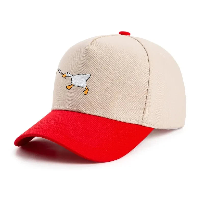 Embroidered Goose Baseball Cap