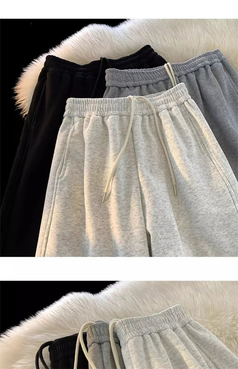 Loose Fit Drawstring Sweatpants