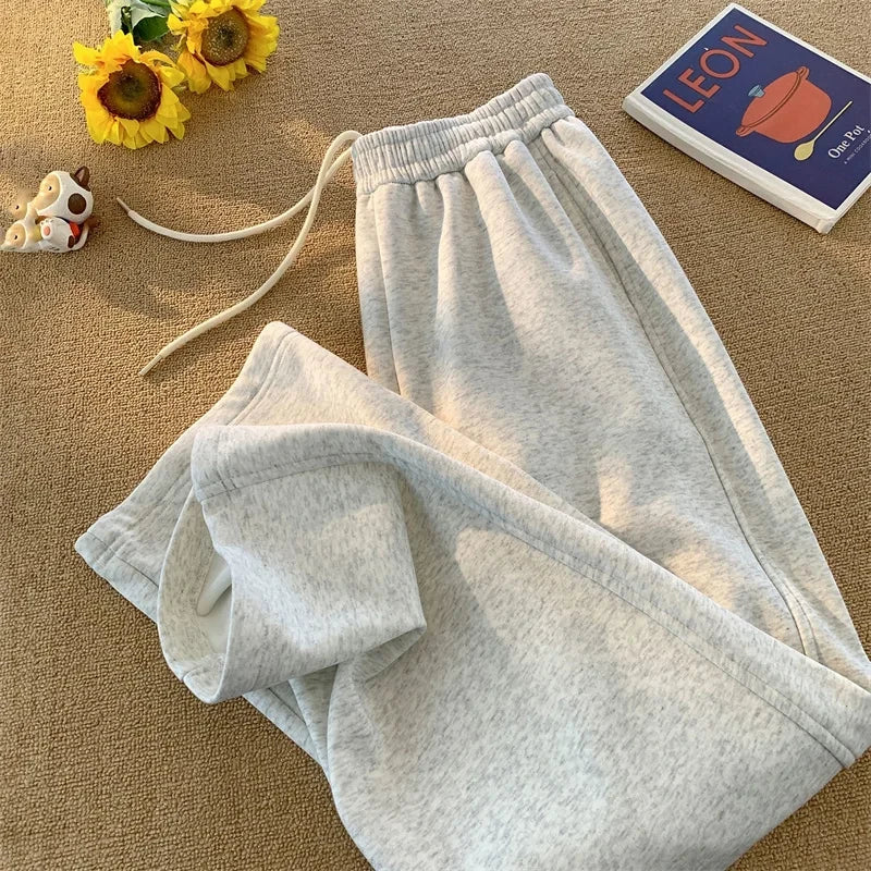 Loose Fit Drawstring Sweatpants