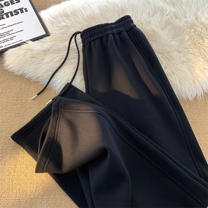 Loose Fit Drawstring Sweatpants