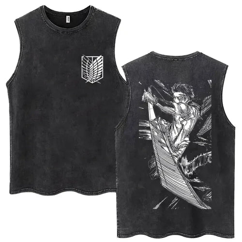 Anime Vintage Oversized Tank Top