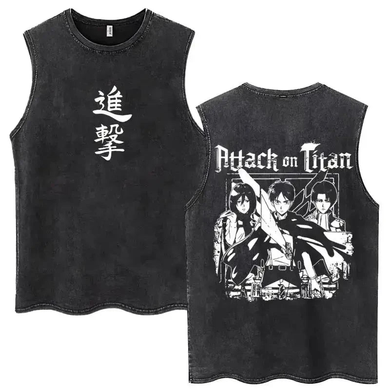 Anime Vintage Oversized Tank Top