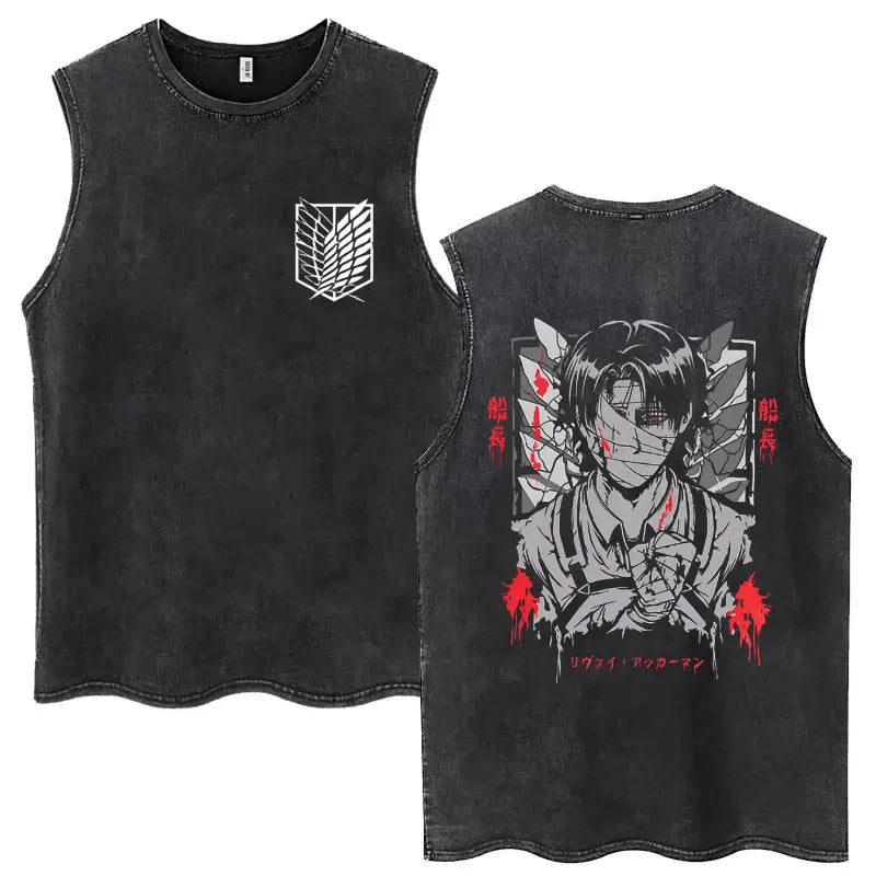 Anime Vintage Oversized Tank Top