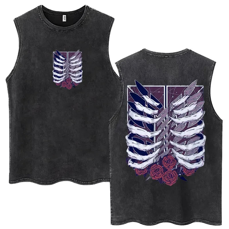Anime Vintage Oversized Tank Top
