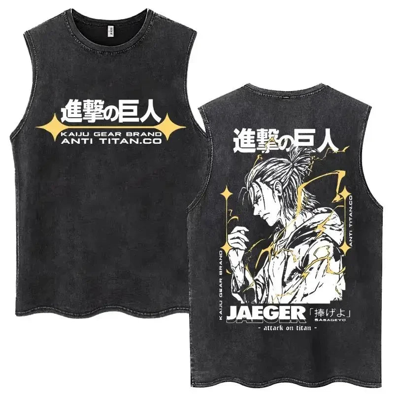 Anime Vintage Oversized Tank Top