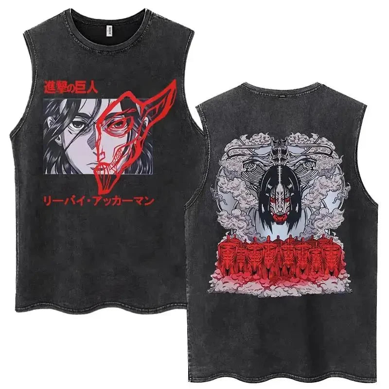 Anime Vintage Oversized Tank Top