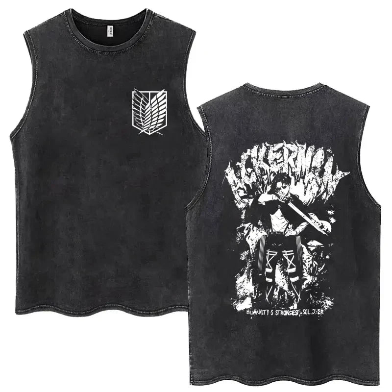 Anime Vintage Oversized Tank Top