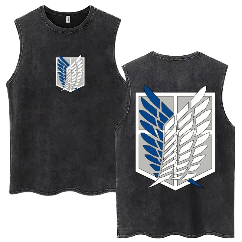 Anime Vintage Oversized Tank Top