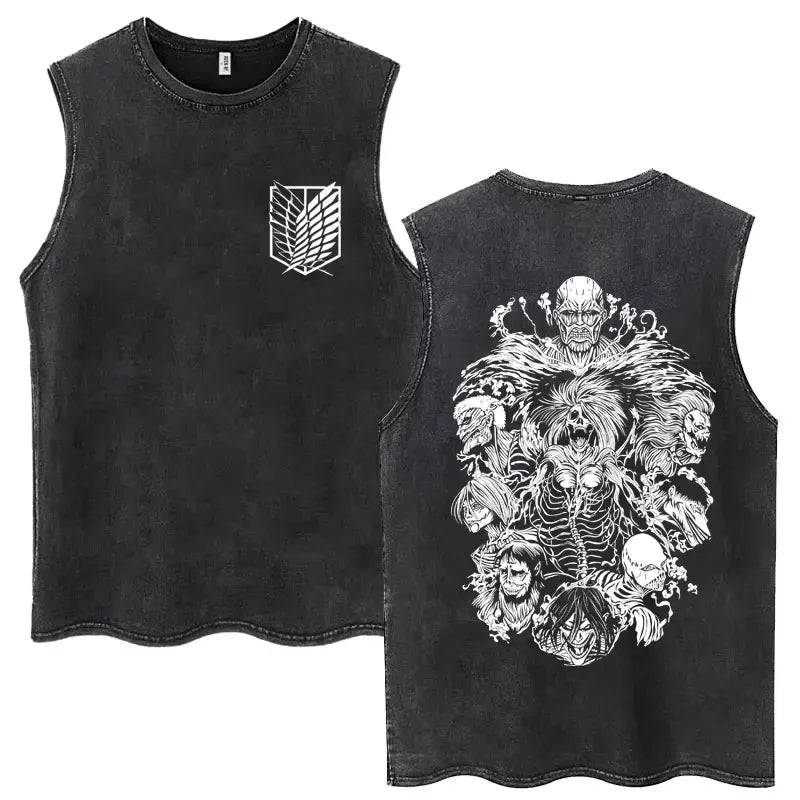 Anime Vintage Oversized Tank Top