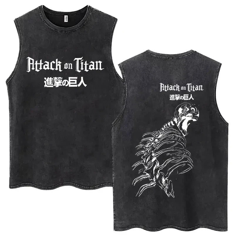 Anime Vintage Oversized Tank Top