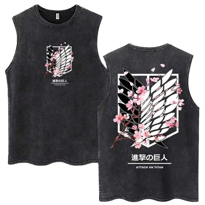 Anime Vintage Oversized Tank Top