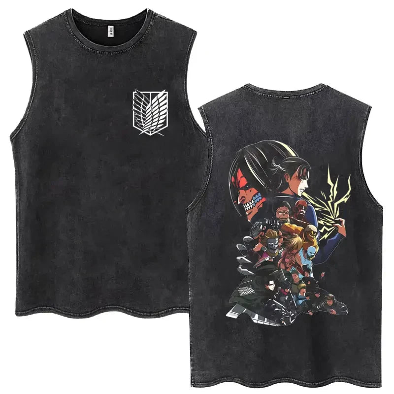 Anime Vintage Oversized Tank Top