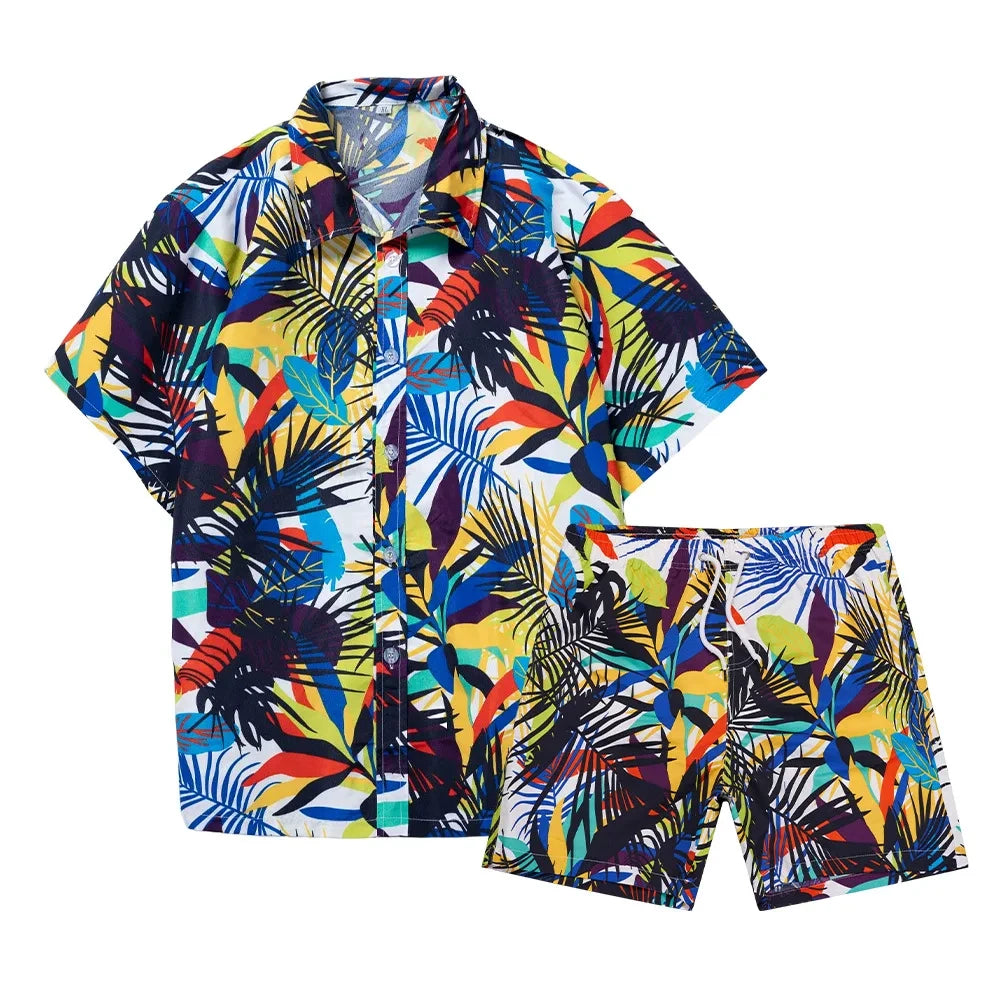 Hawaiian Tropical Beach Matching Set