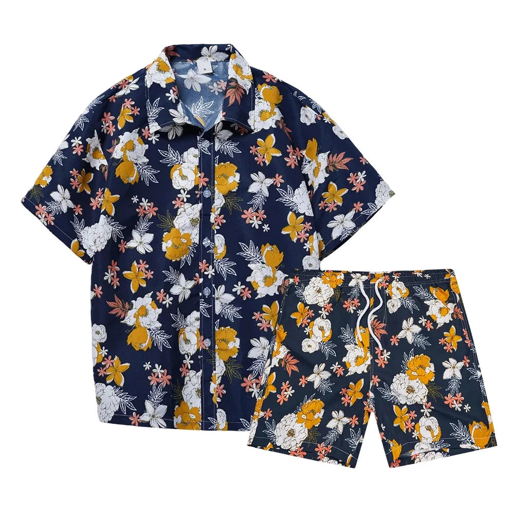 Hawaiian Tropical Beach Matching Set