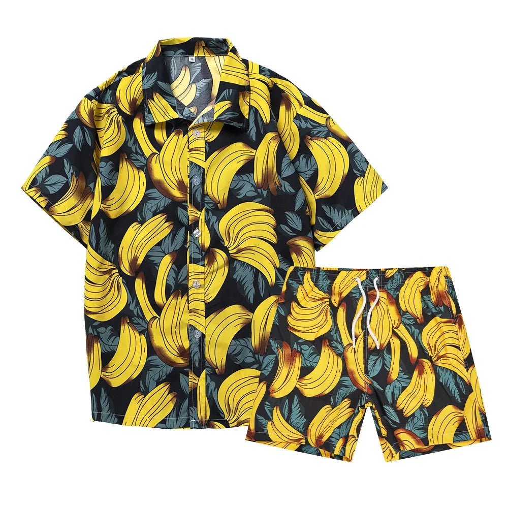Hawaiian Tropical Beach Matching Set