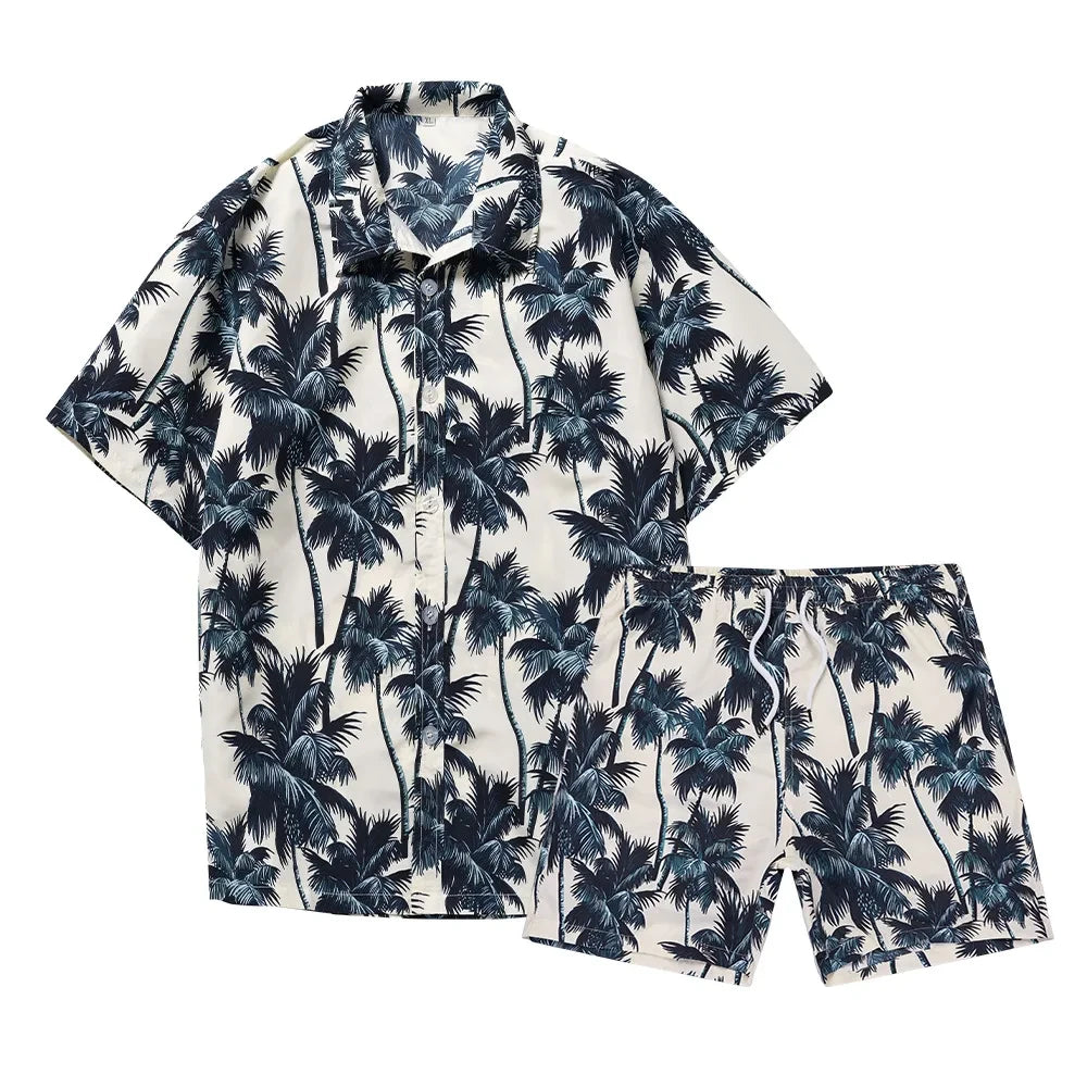 Hawaiian Tropical Beach Matching Set