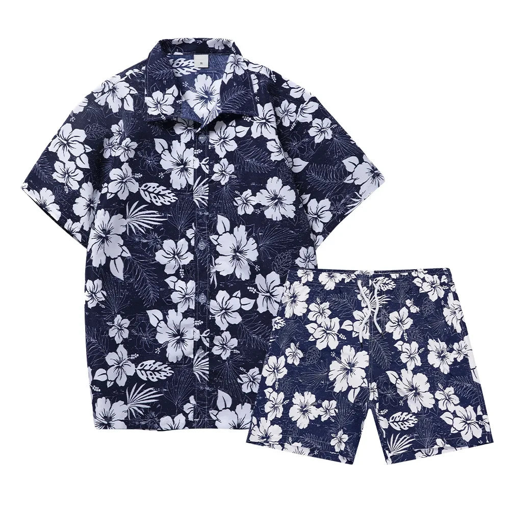 Hawaiian Tropical Beach Matching Set