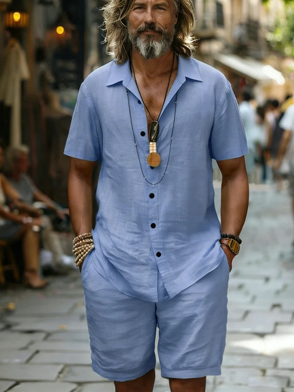 Casual Cotton Beach Set